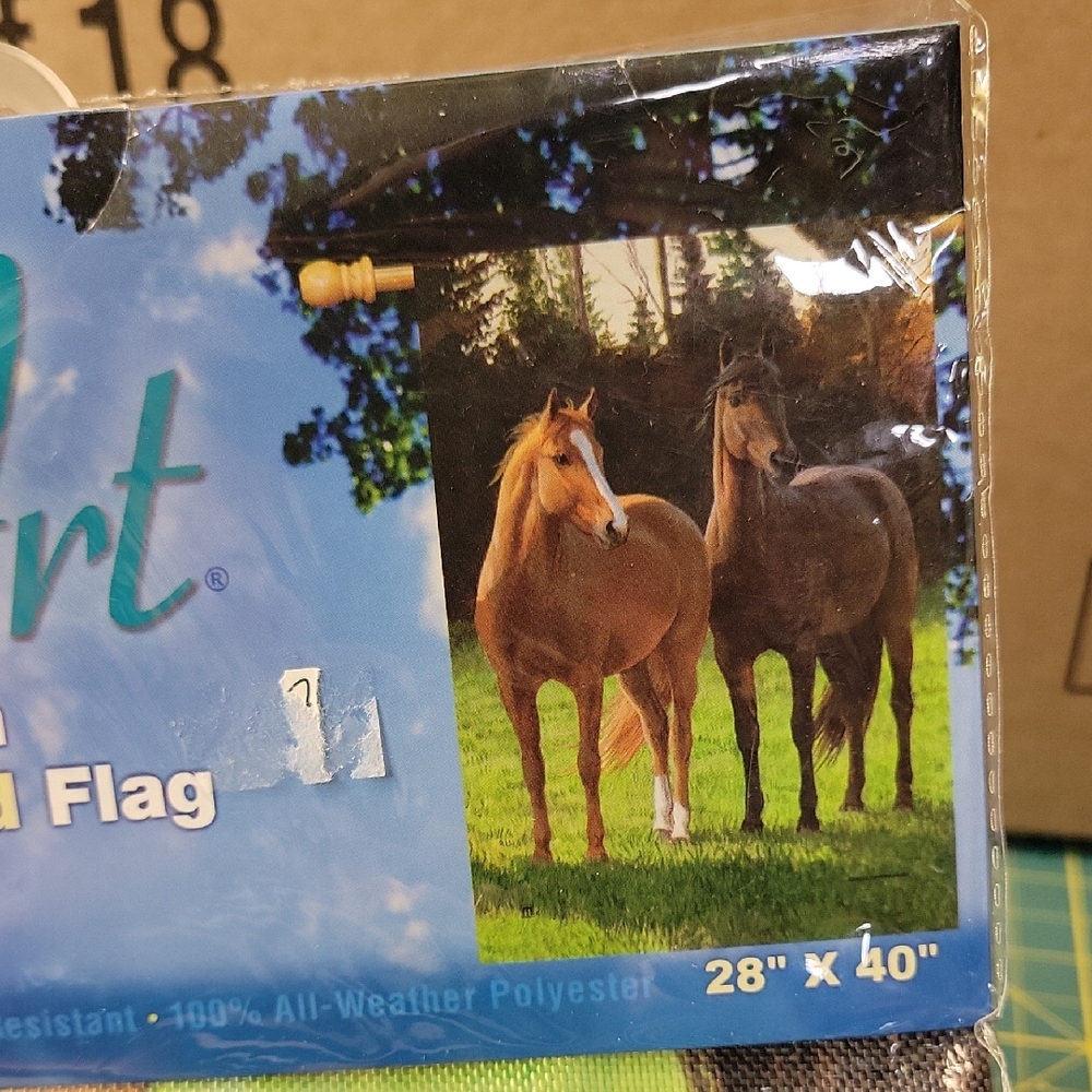 Horse Garden Flag 28x40
